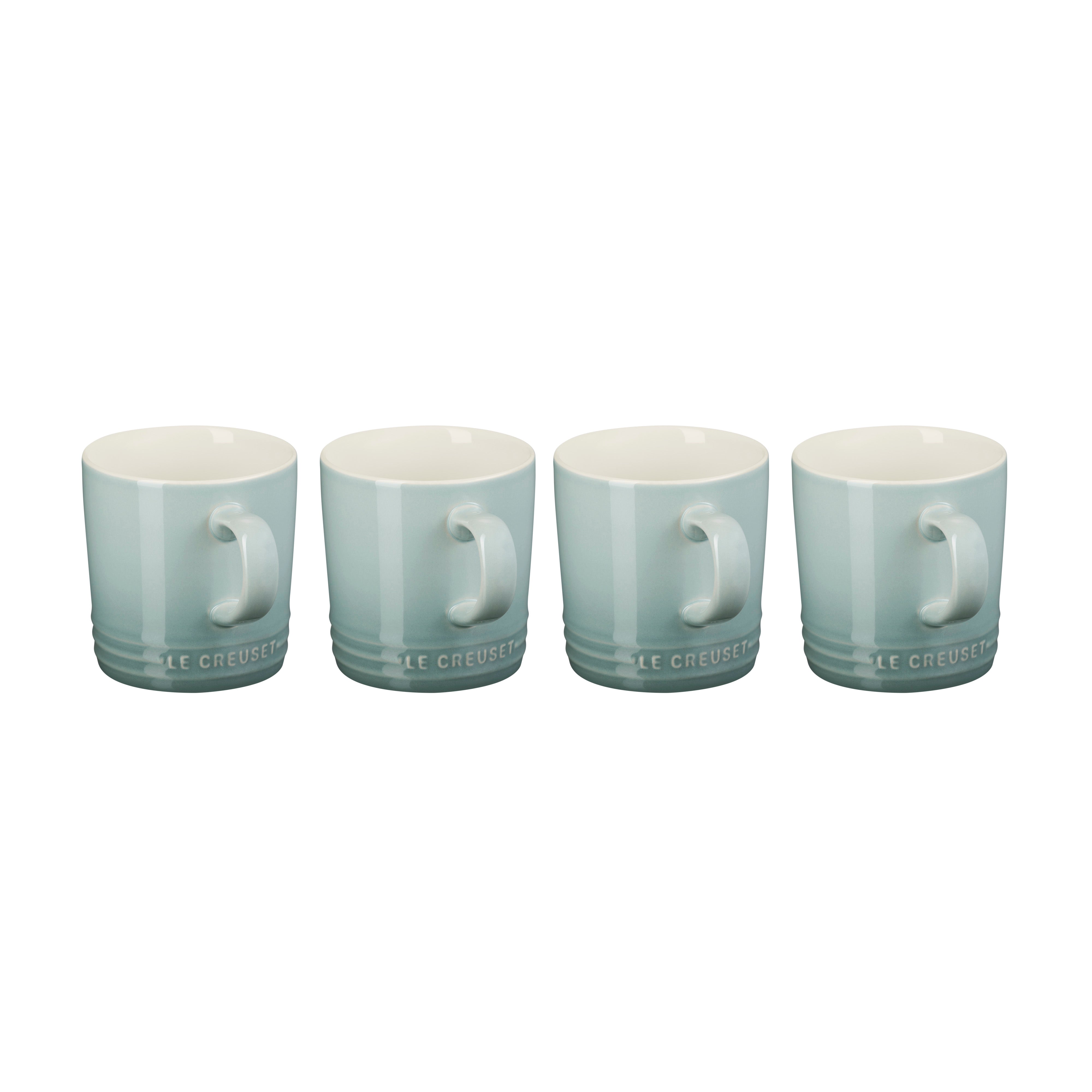 Le Creuset Seasalt Standard Mug SET OF 4